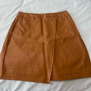 Leather skirt Never worn